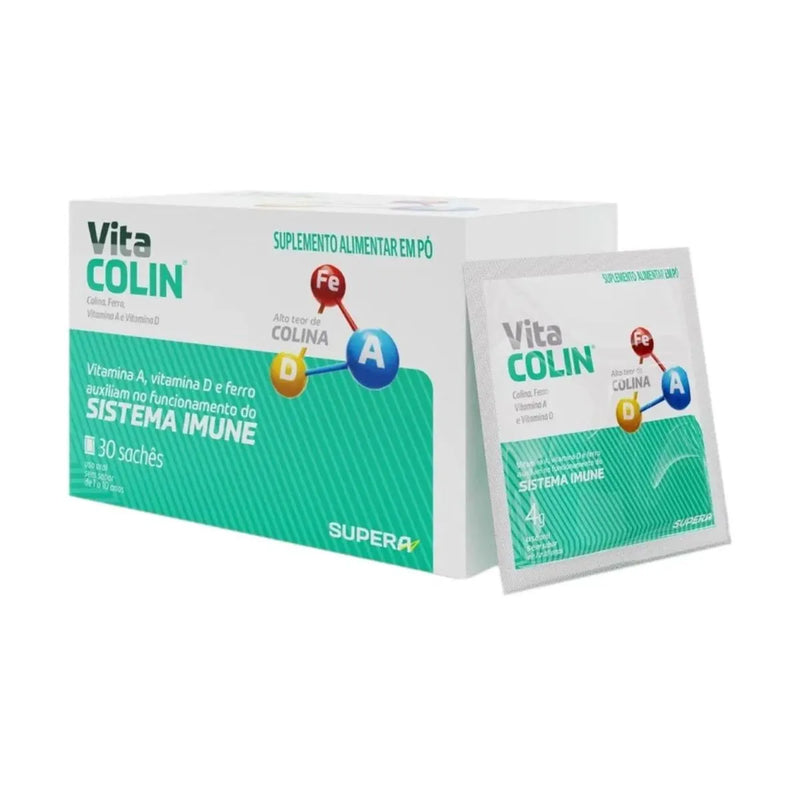 Polivitamínico Vita Colin Em Pó 30 Sachês