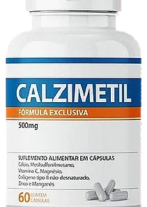 Calzimetil - Elimina Dor Coluna Joelho Articulações Refaz Cartilagem Suplemento Alimentar