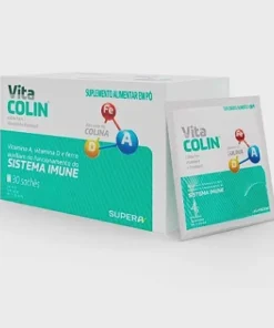 Suplemento Alimentar em Pó Vita Colin Sem Sabor 30 Sachês